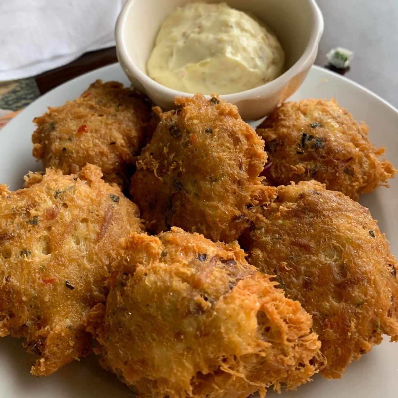 boñuelos de bacalao