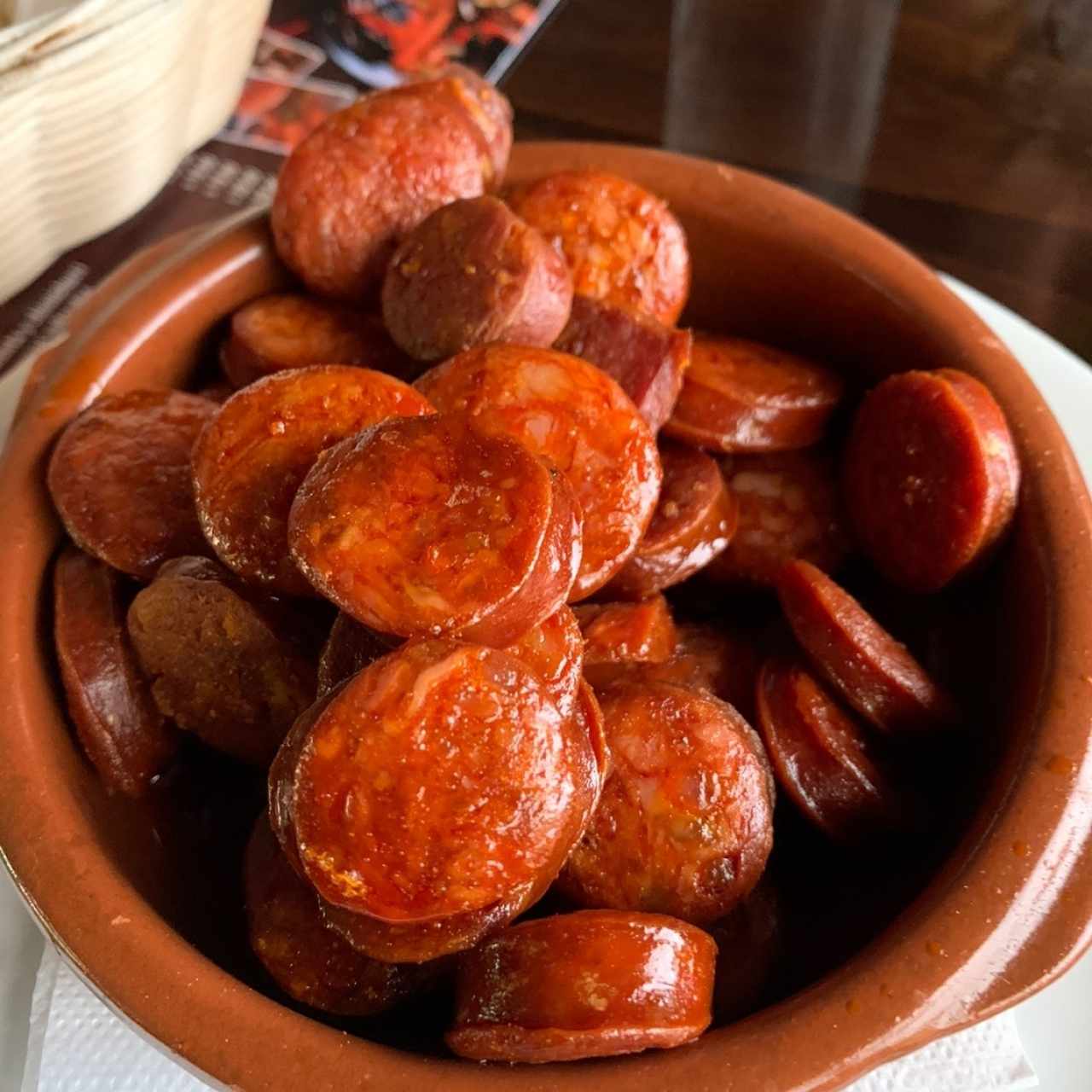 chorizo español frito