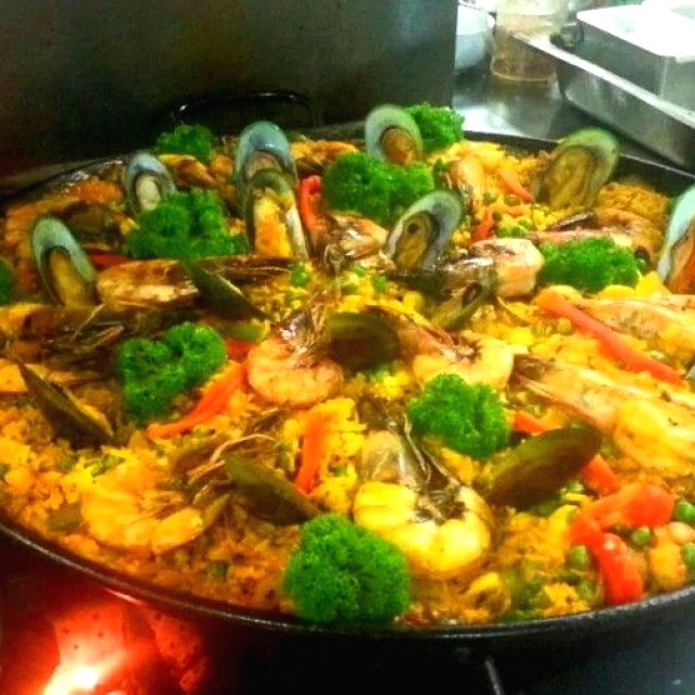 Paella De mariscos