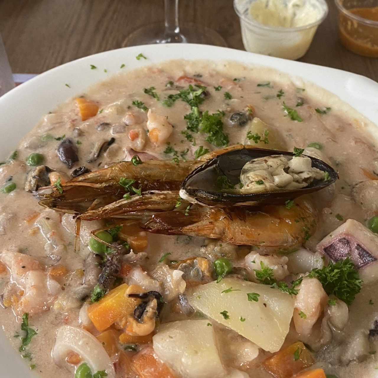 De Cuchara - Chupe de Mariscos