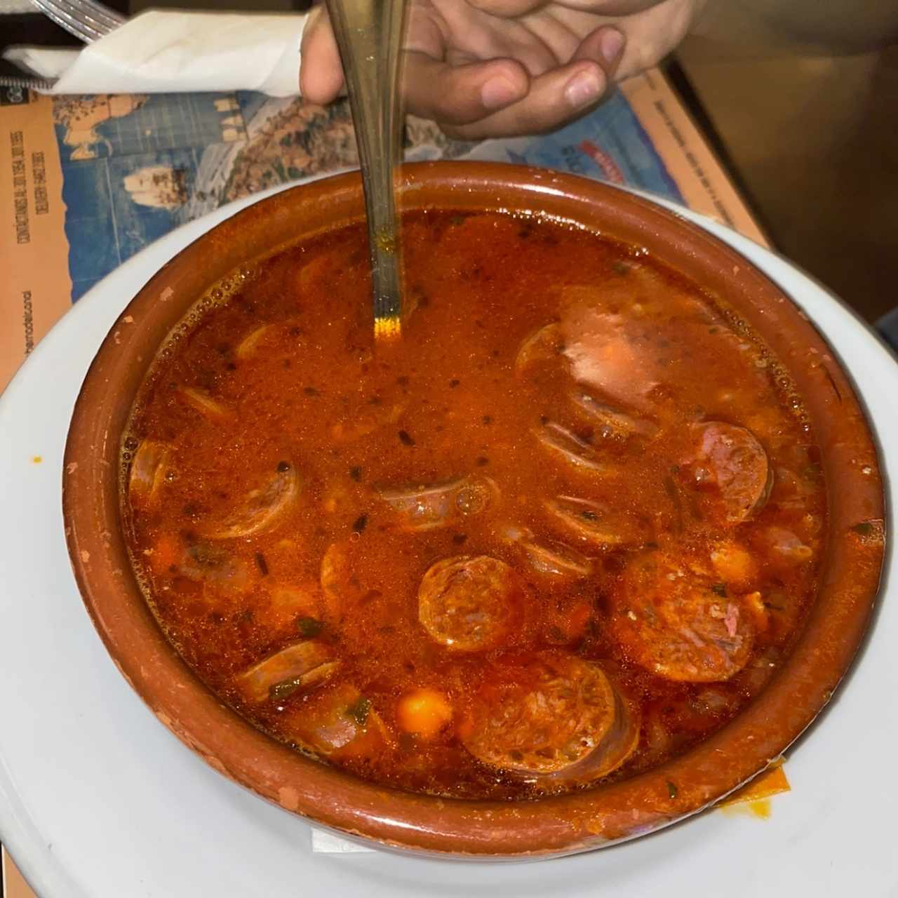 De Cuchara - Garbanzos con Chorizo