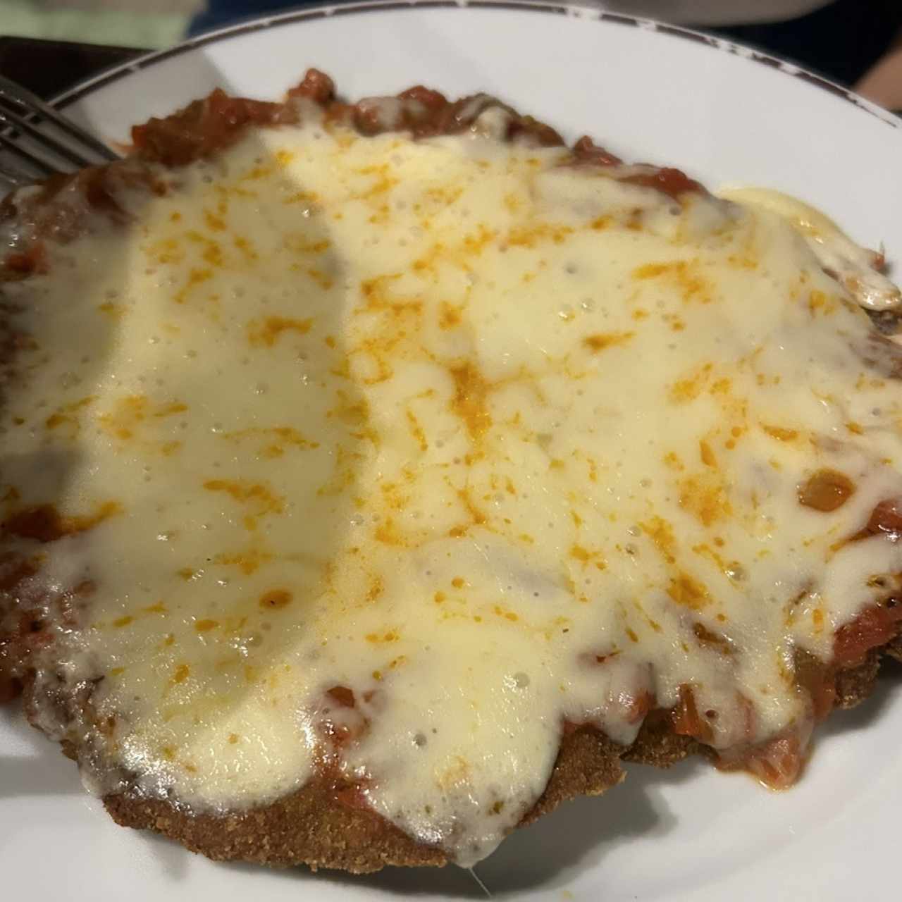 Milanesa a la Parmesana