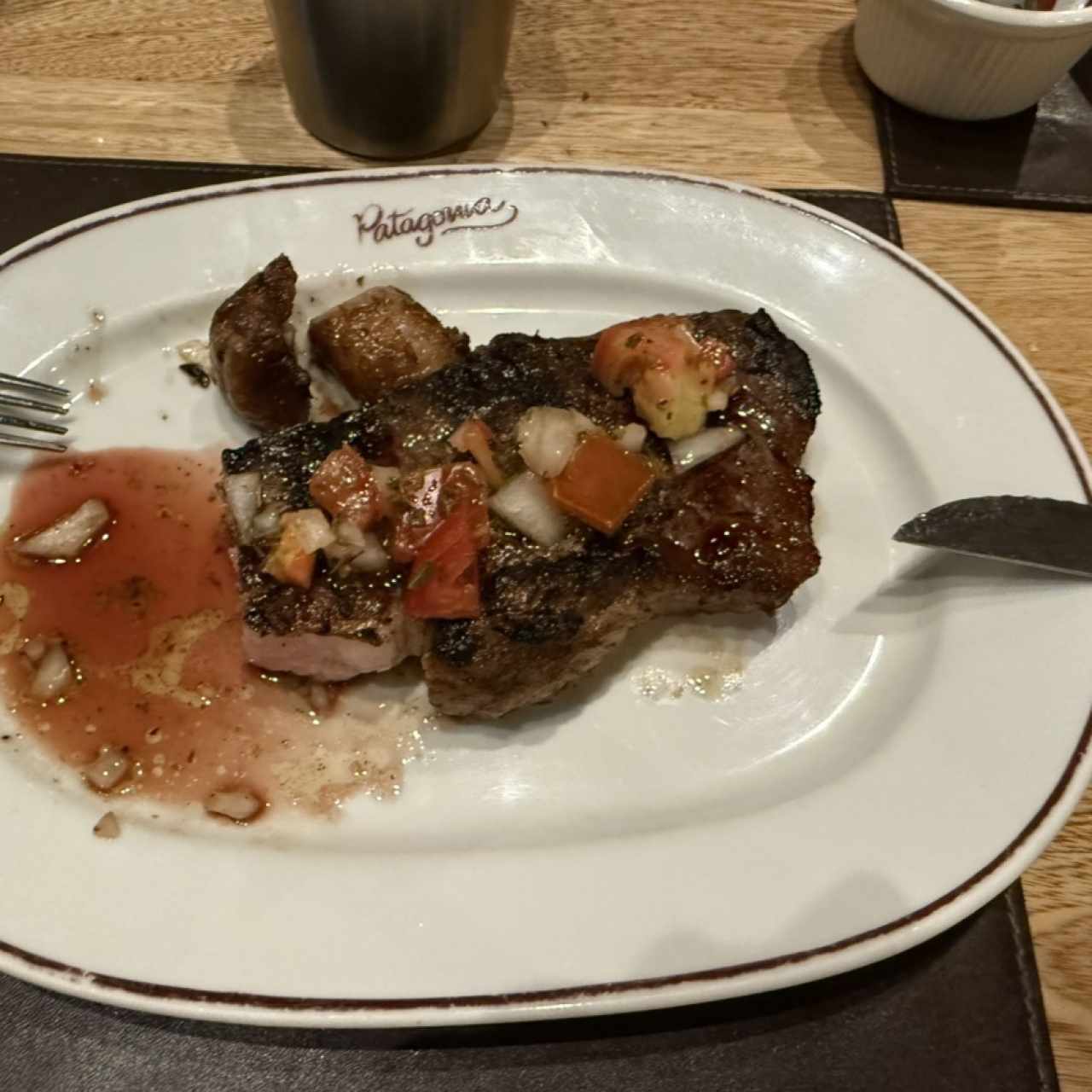 La Parrilla - Bife de Chorizo