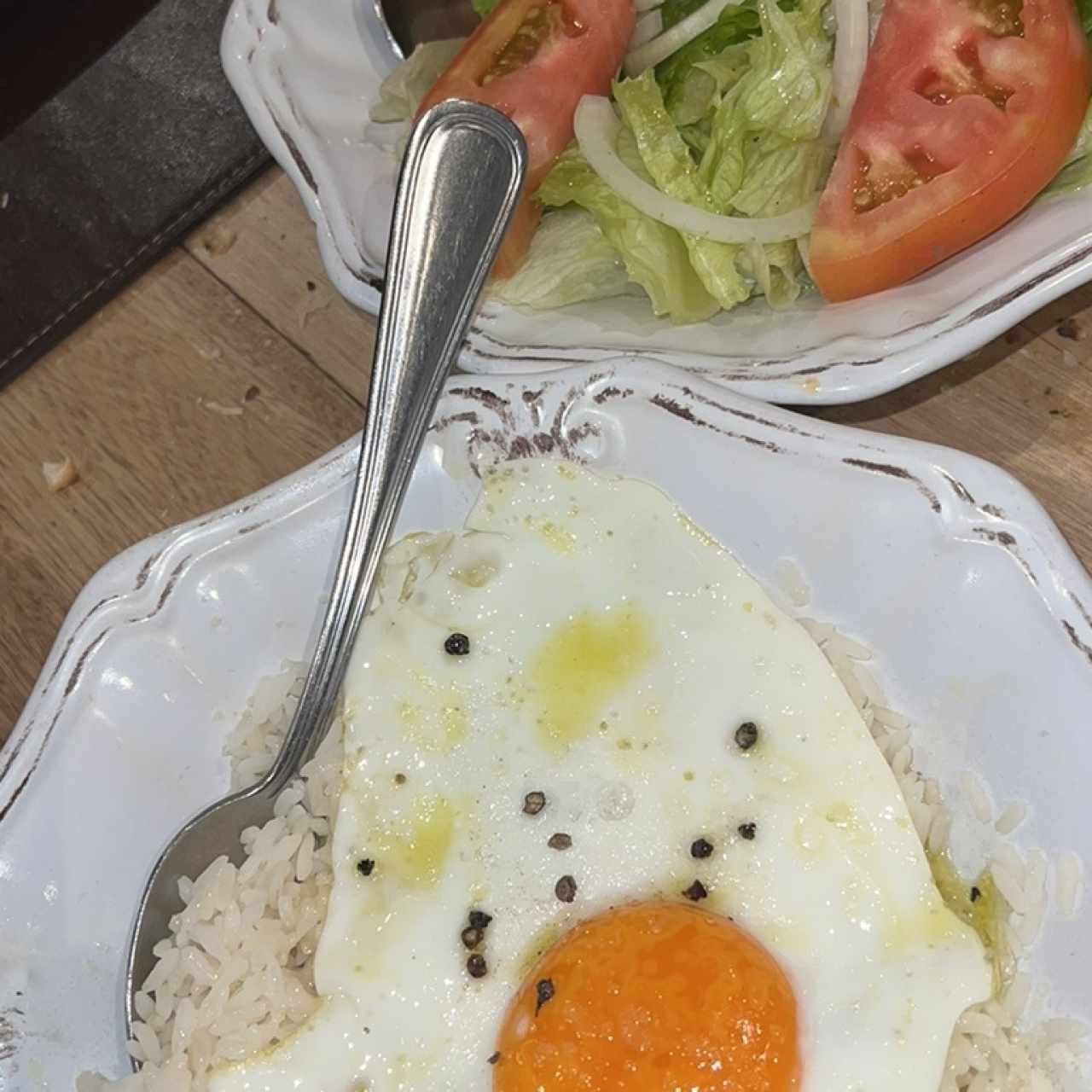 Papa Asada o Papas fritas o Ensalada o Arroz