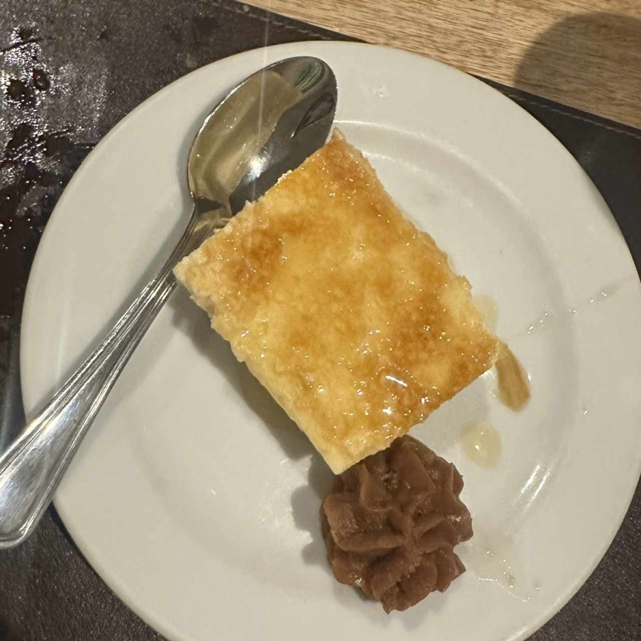 Flan de Queso con Dulce de Leche