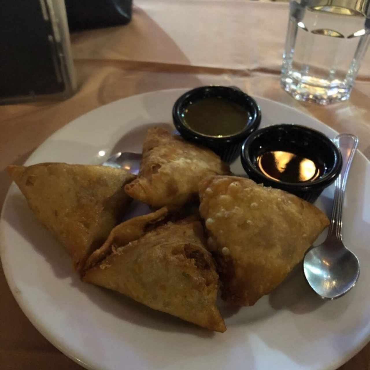 samosas de pollo