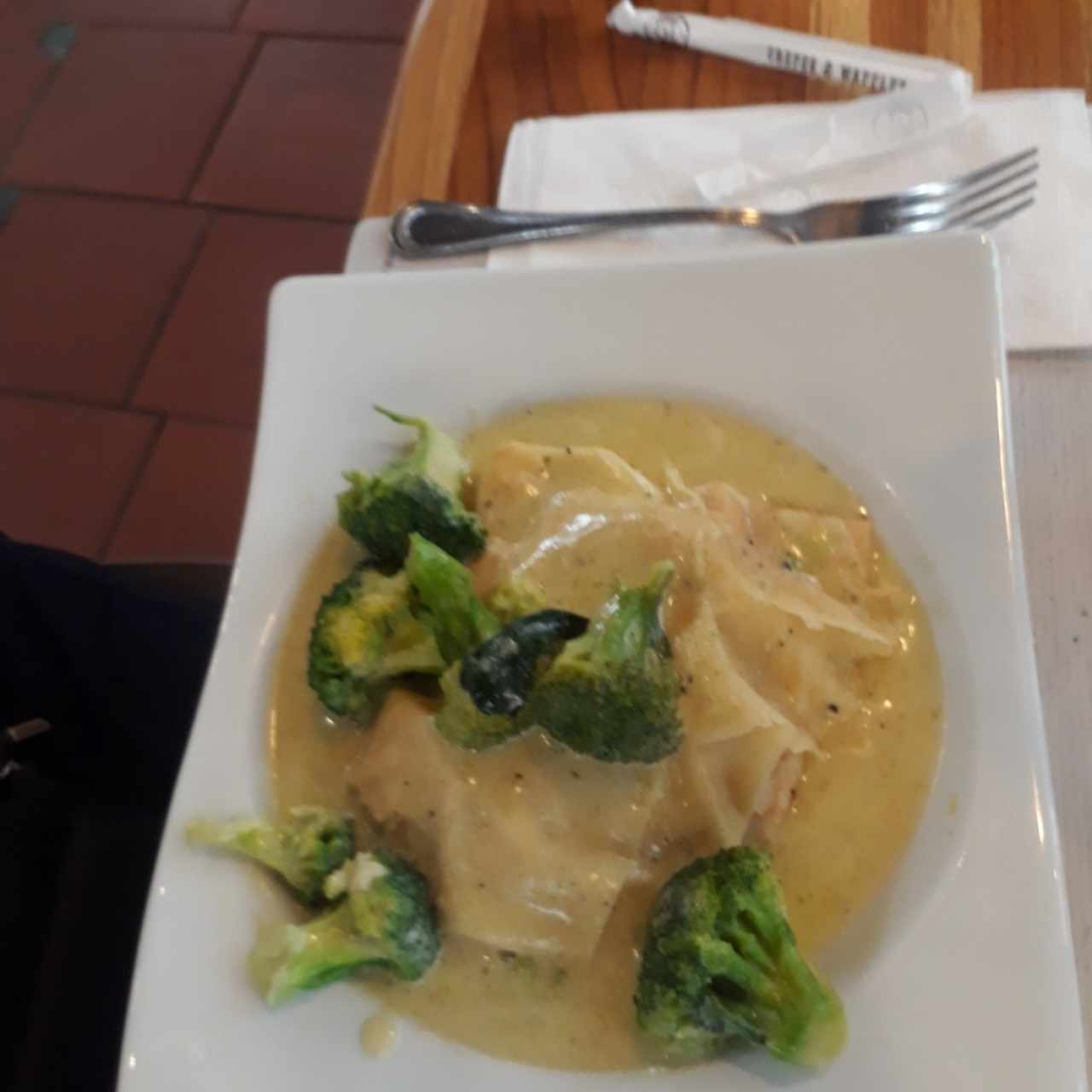 Crepes de Pollo con Brocoli