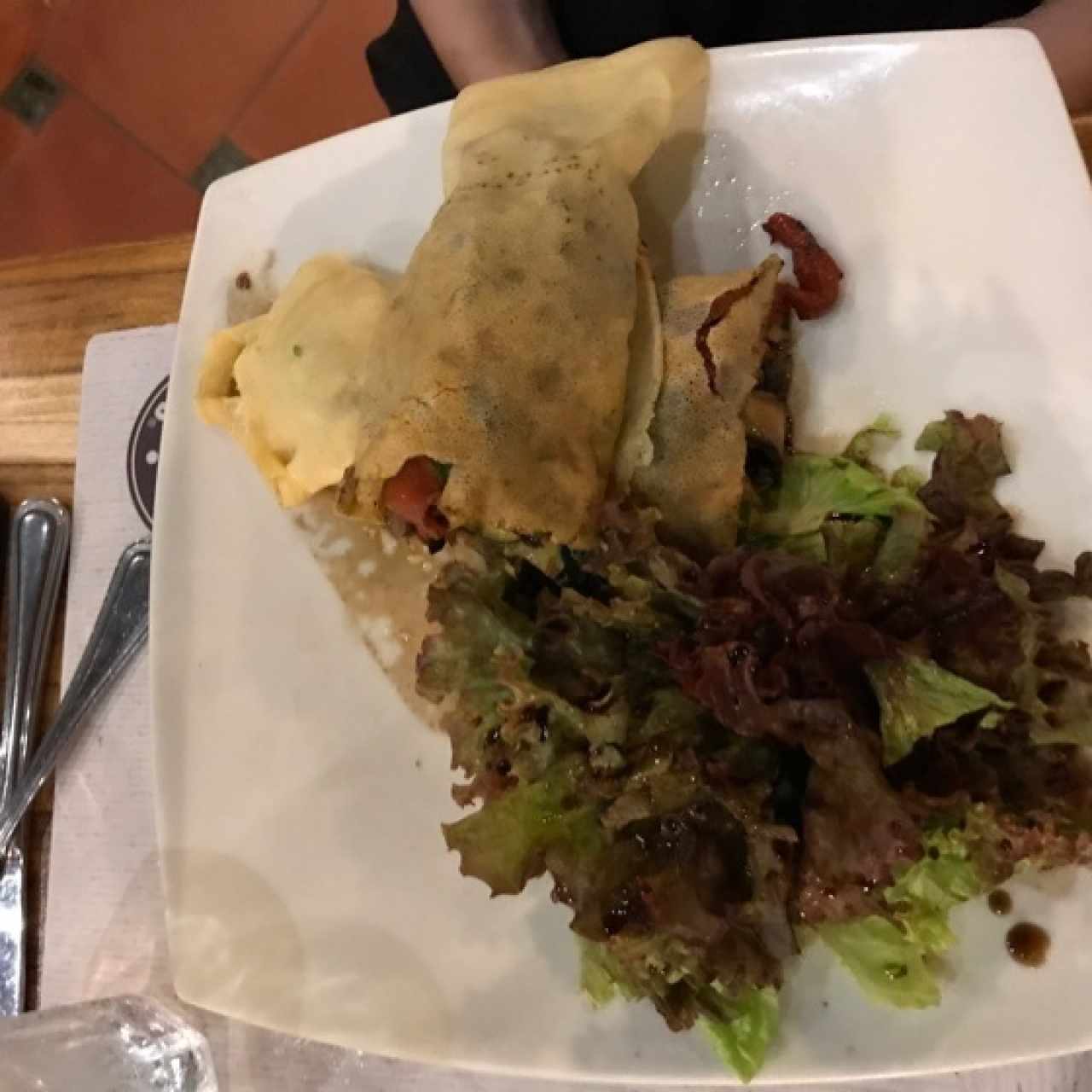 Crepe Portobelo