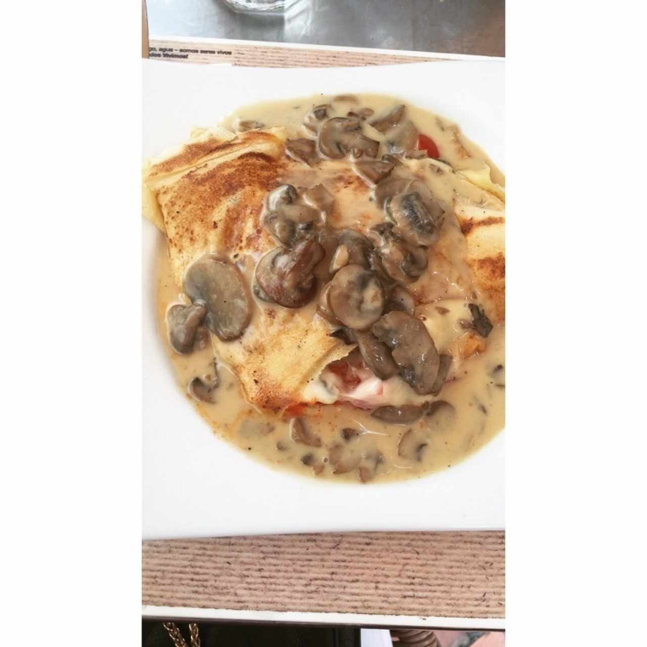 Crepes Vegetarianos - Toscana