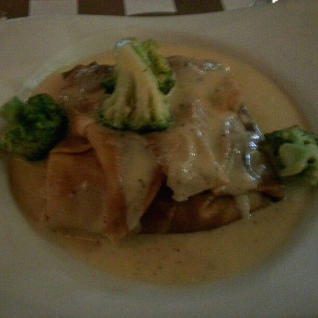 Creppe de brocoli + pollo+ queso