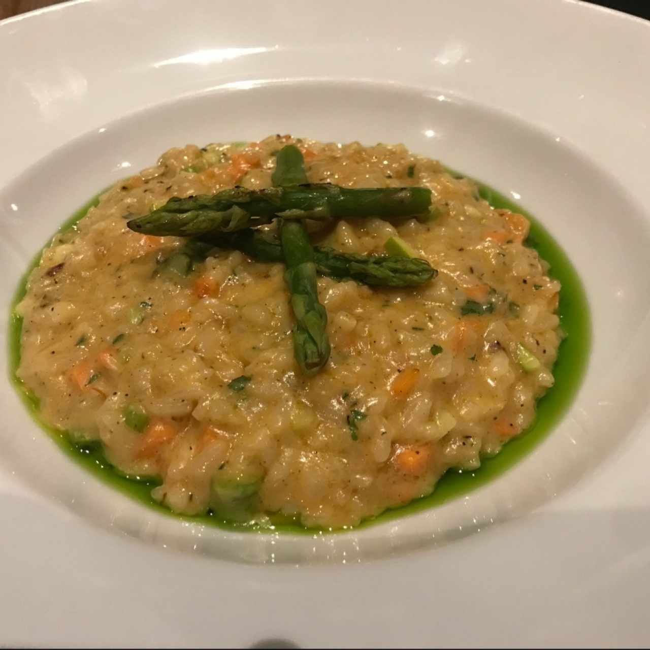 risotto de vegetales