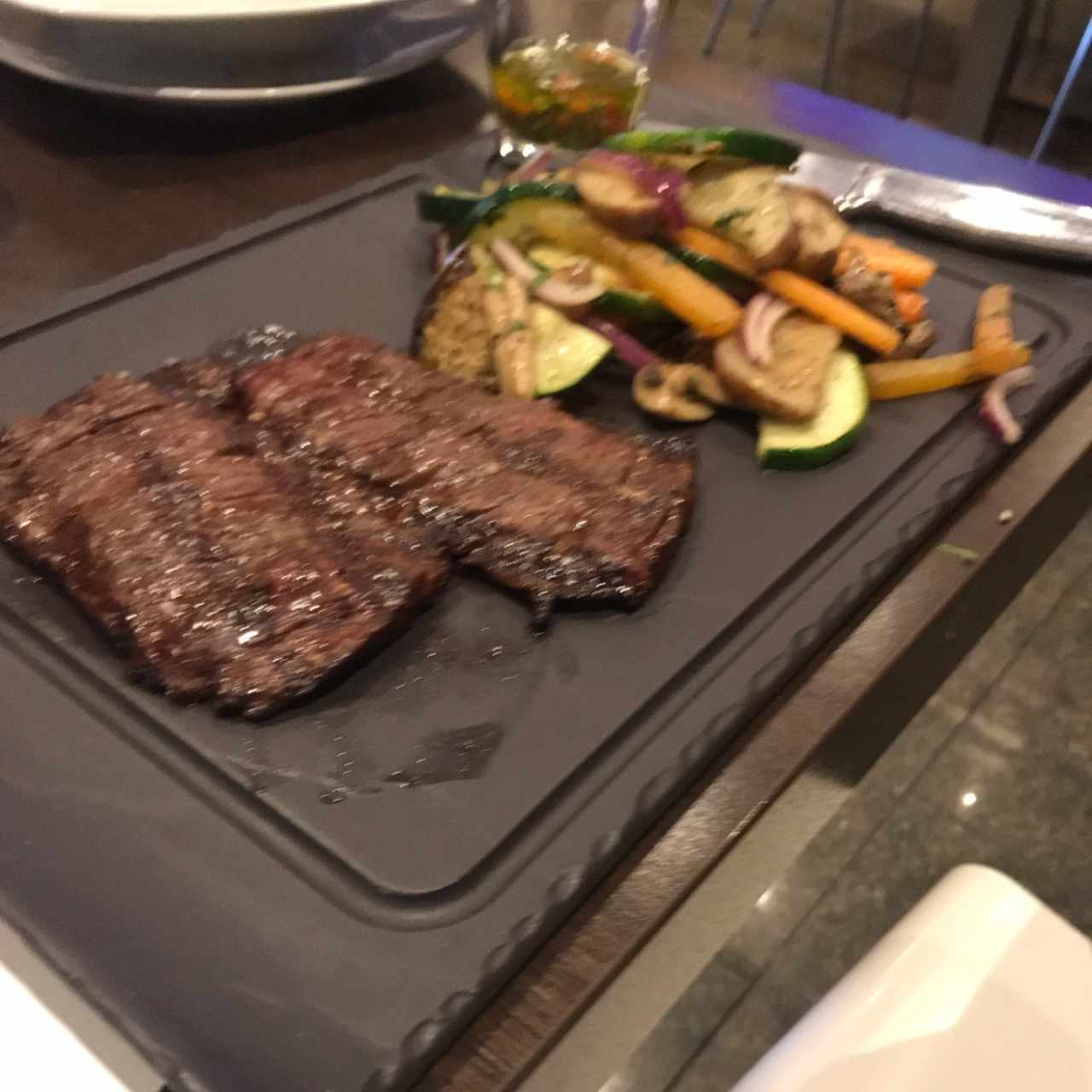 Entraña al grill