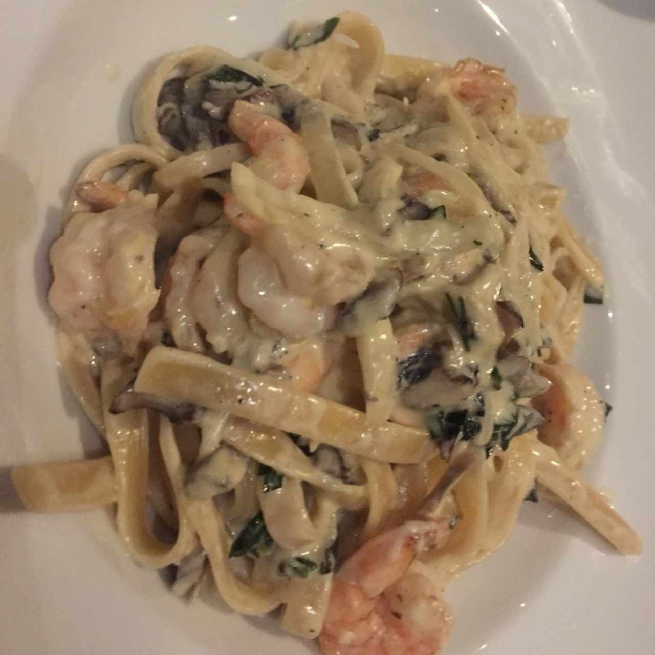 Linguinie de Camarones