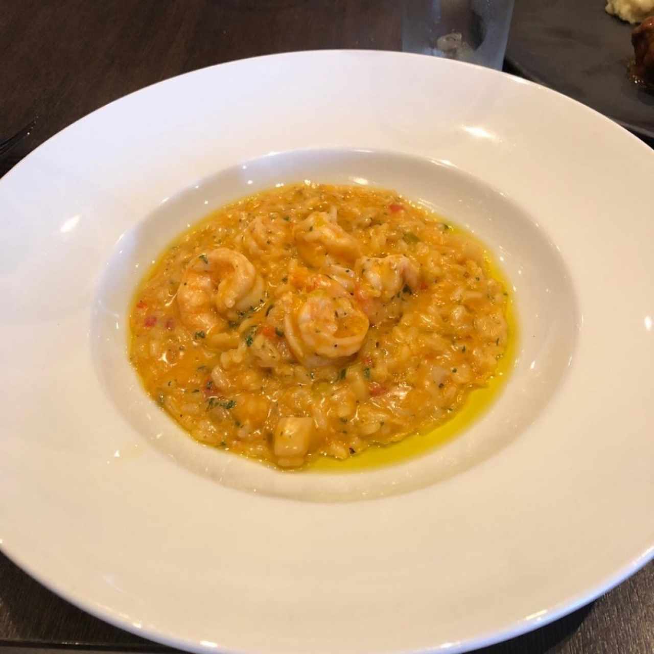 Risotto de Camarones