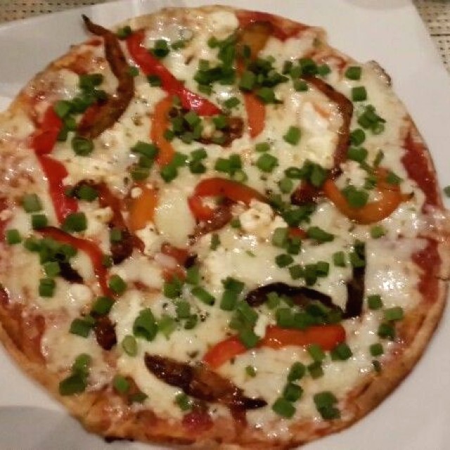 Pizza de Tomate Horneado