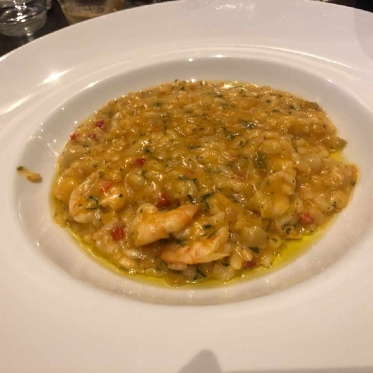 Risotto Camarones