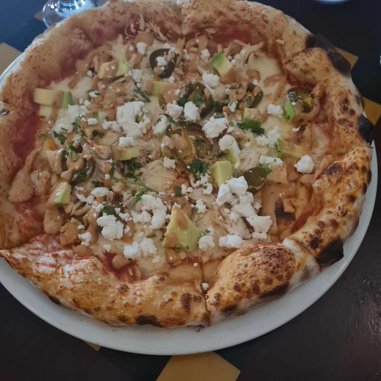 nacho chiken pizza 