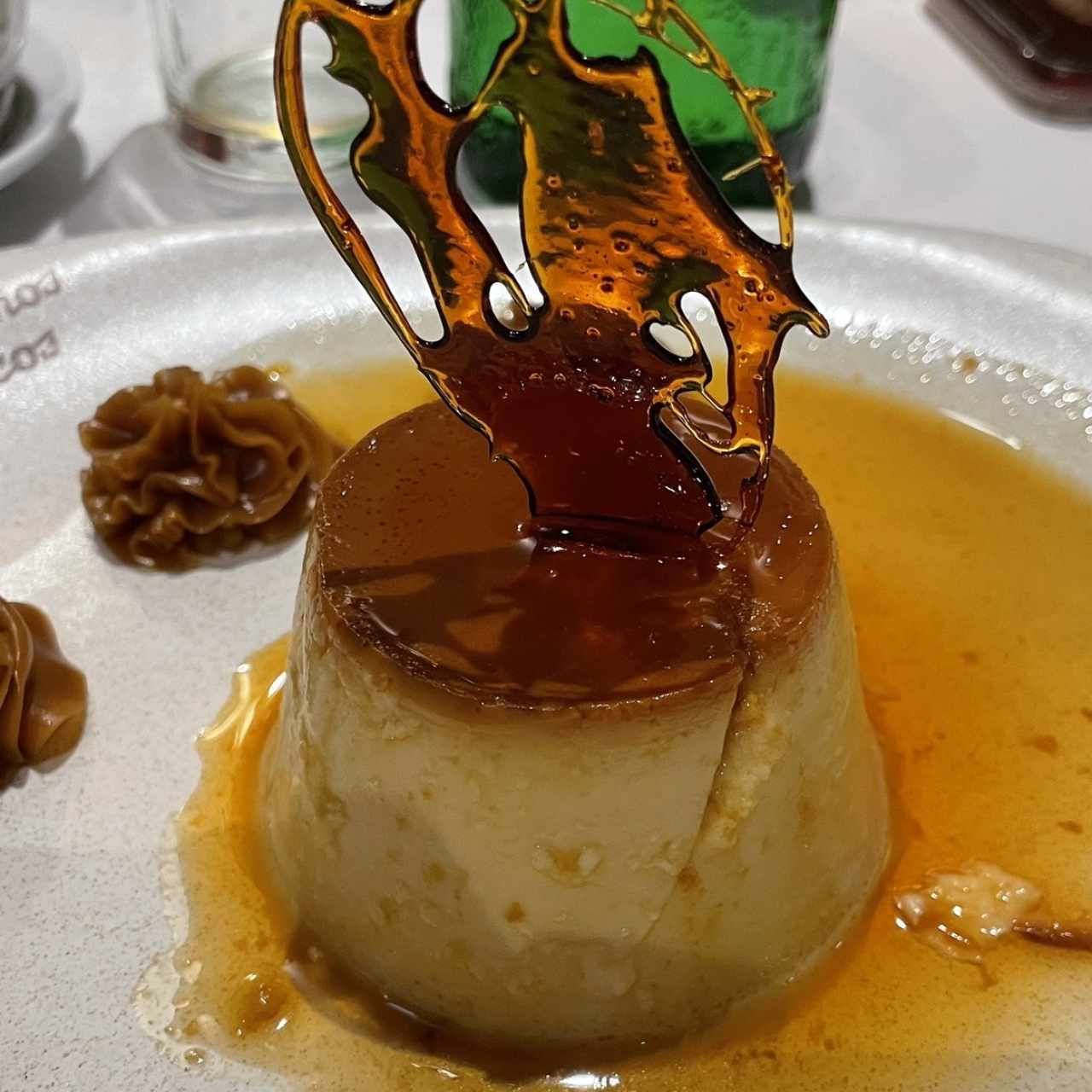 Flan de la casa