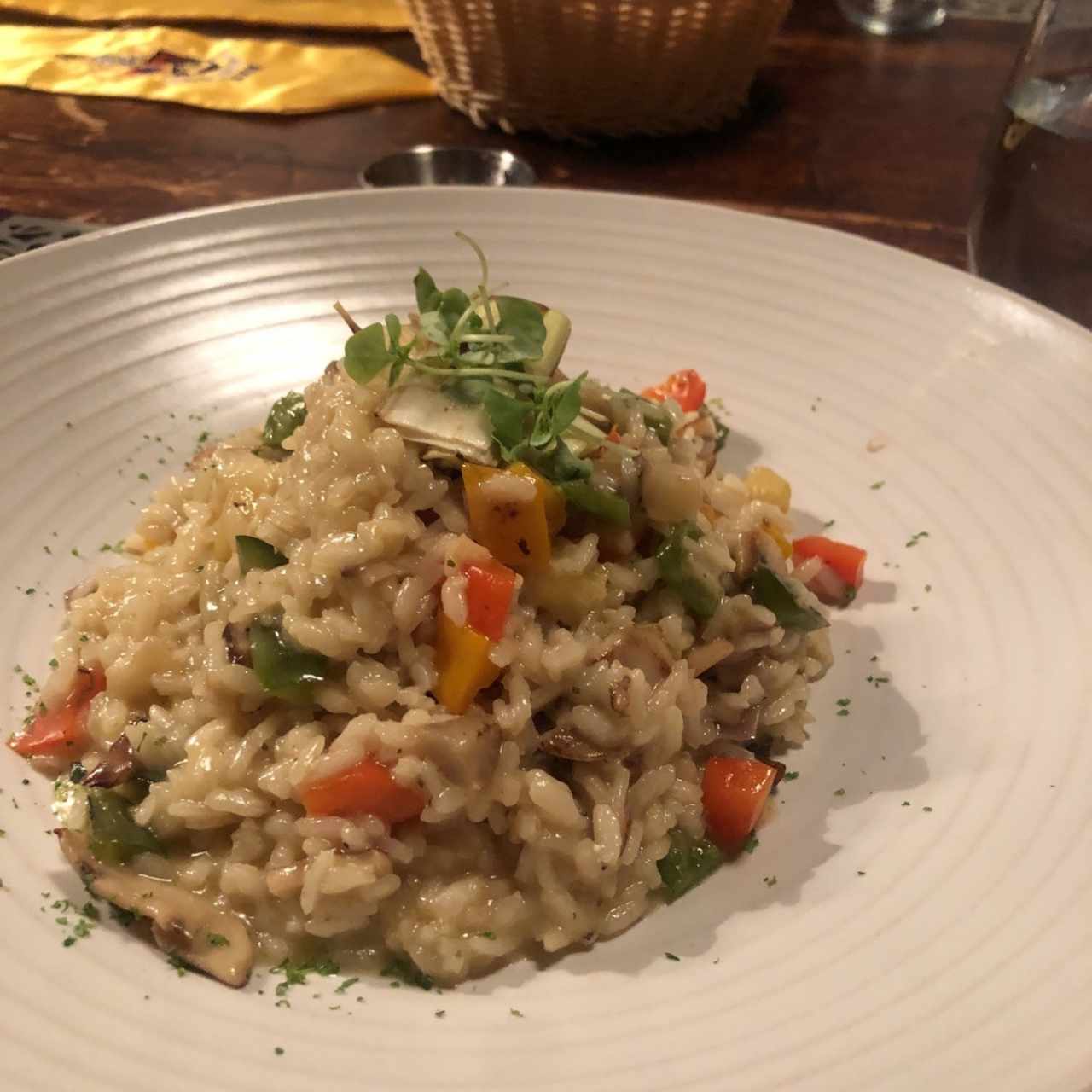 PLATOS FUERTES - Risotto de Vegetales