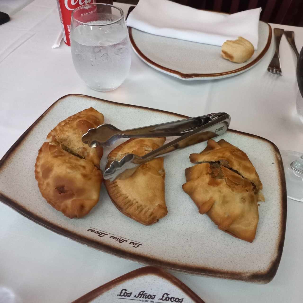 Empanadas de queso y entraña