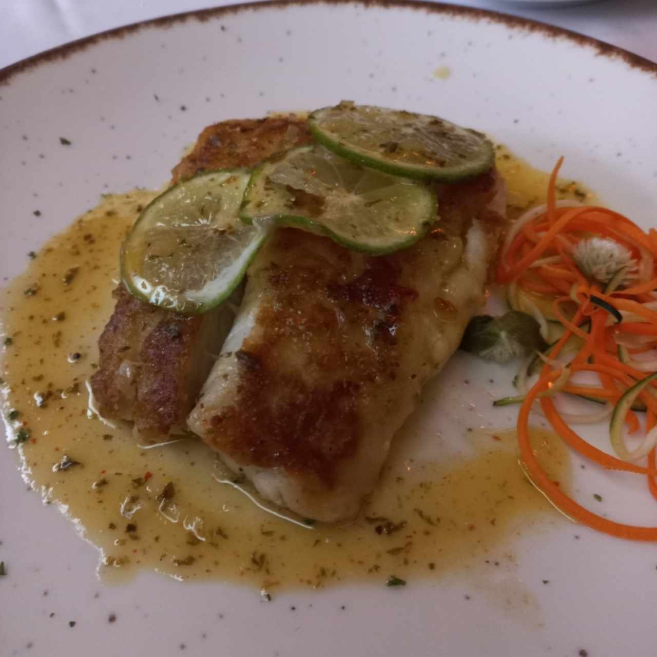 Corvina al limón