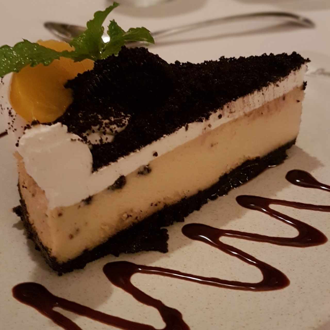 cheesecake de Oreo