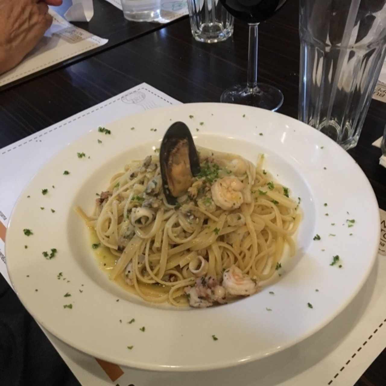 Linguini al frutti di mare