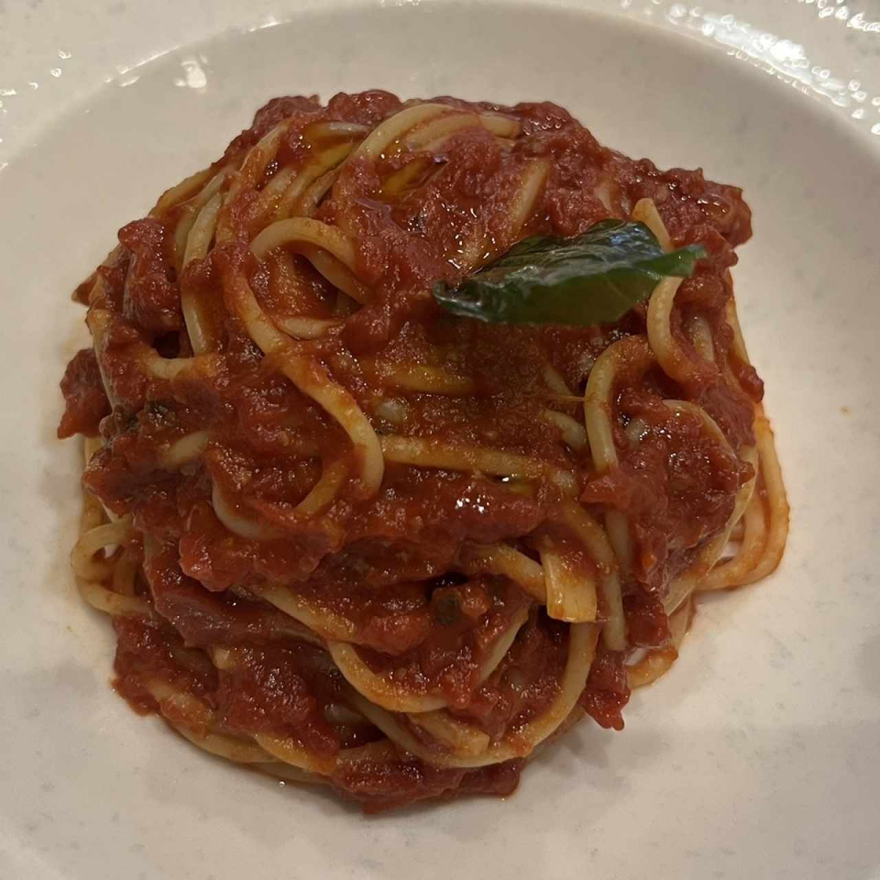 Spaguetti al pomodoro