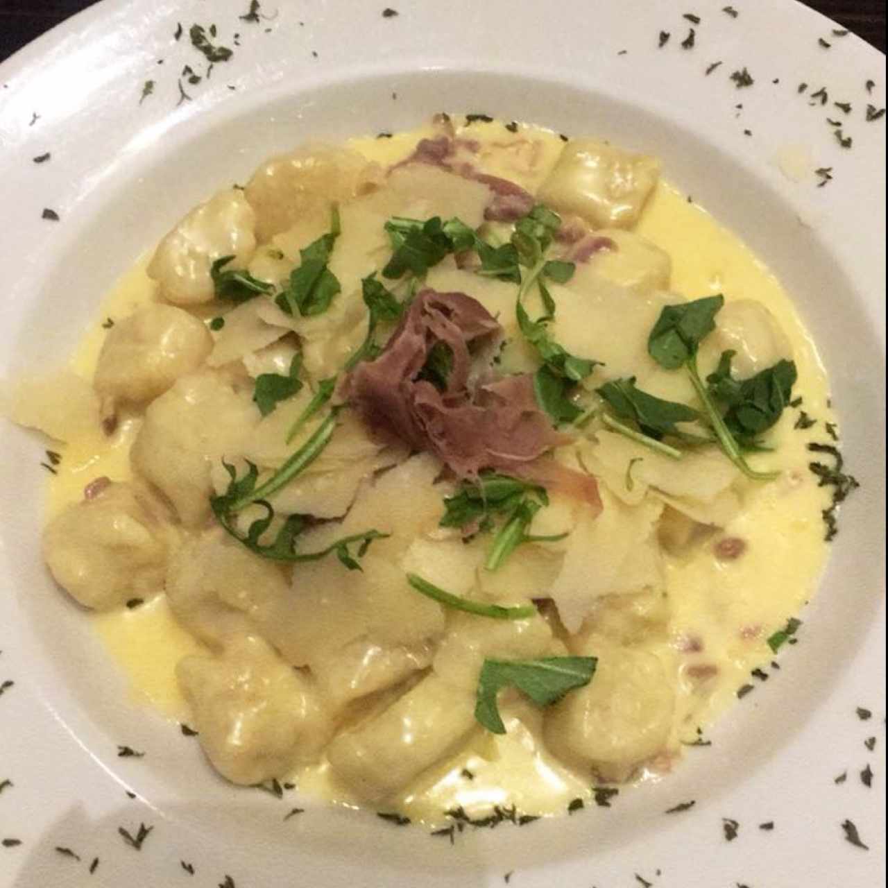 Gnocchi o Ñoquis a la ruota