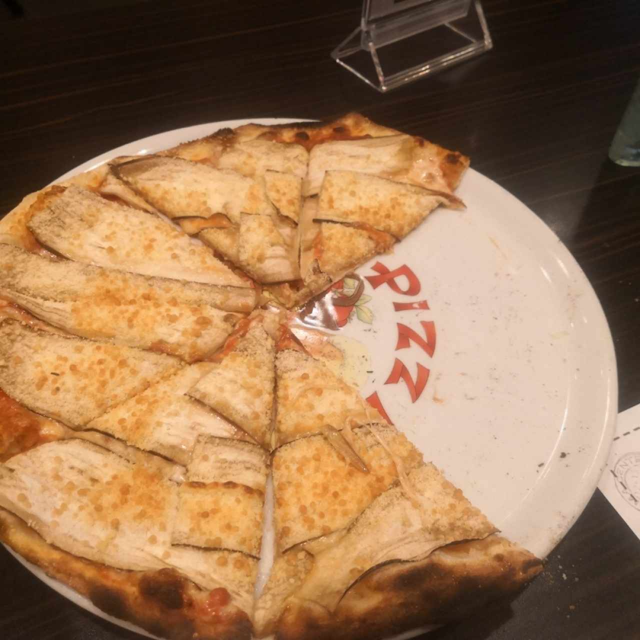 Pizza de berenjena 
