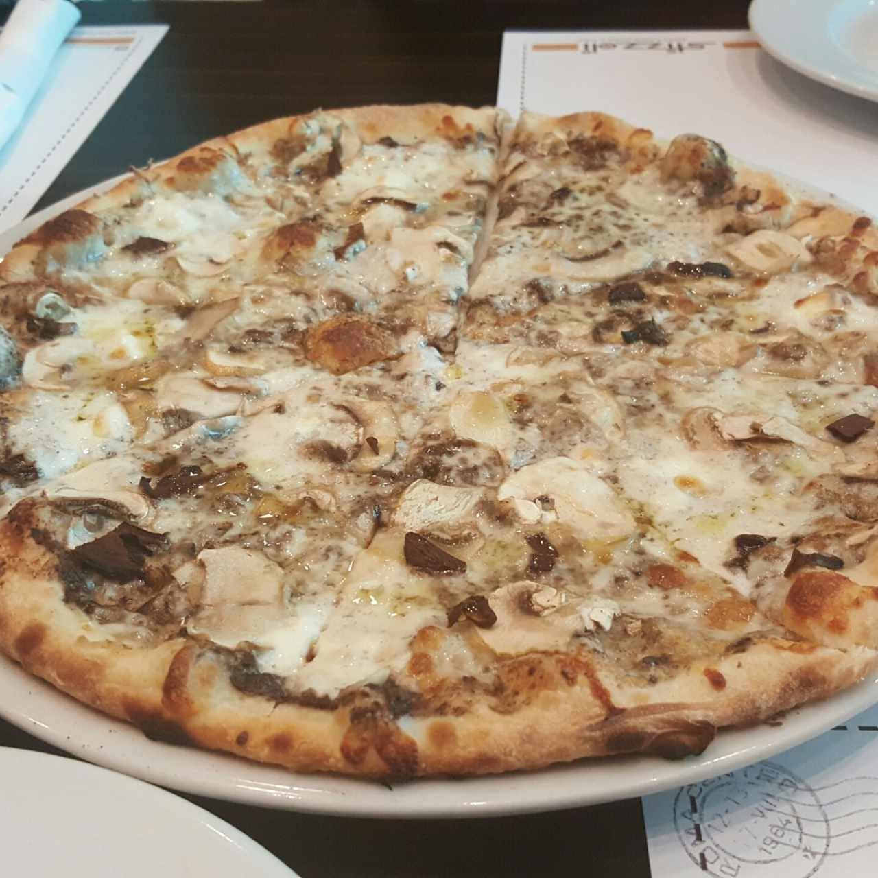 Pizzas blancas - Valdostana