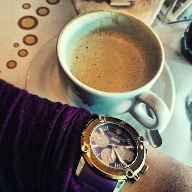 La hora del café.