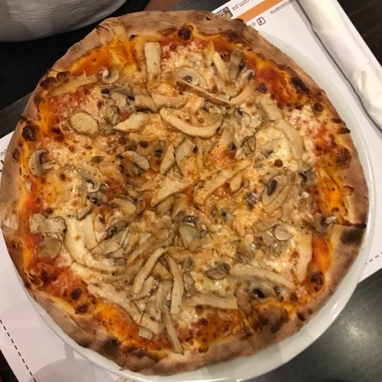 Pizzas - Pollo e Funghi