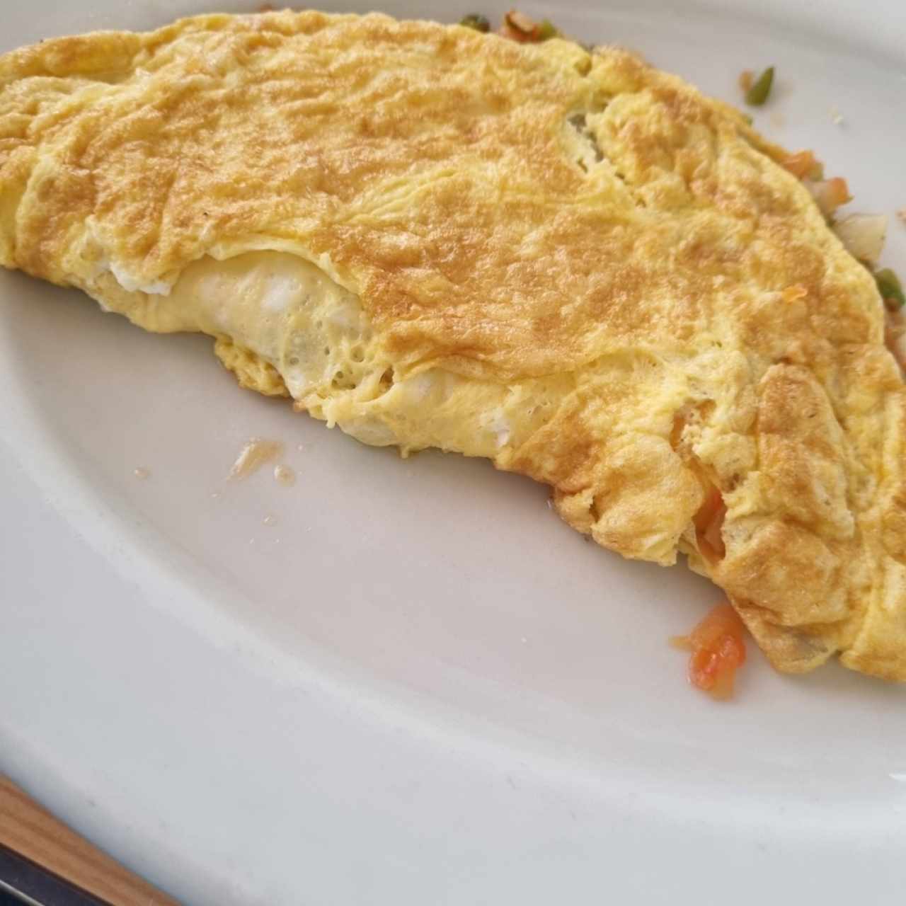 Desayunos - Omelette con jamón