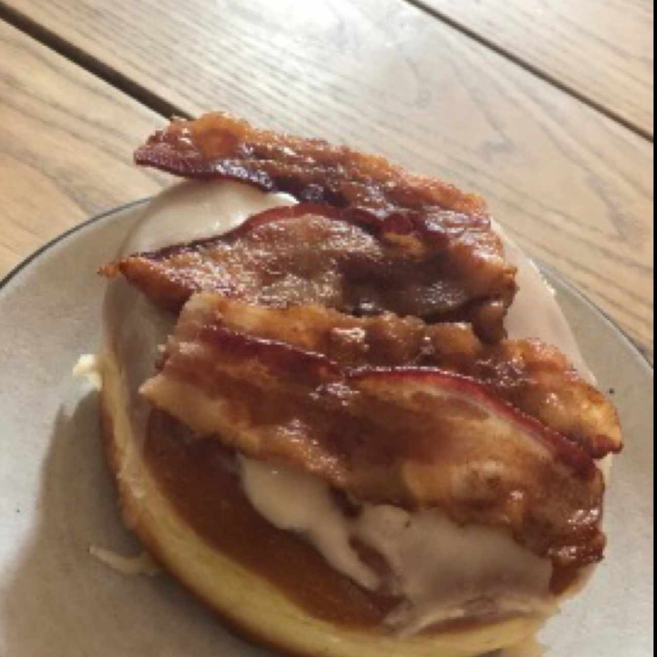 donut con bacon