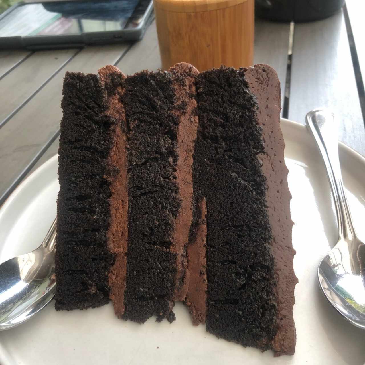 Devil food cake (según instagram del restaurante)