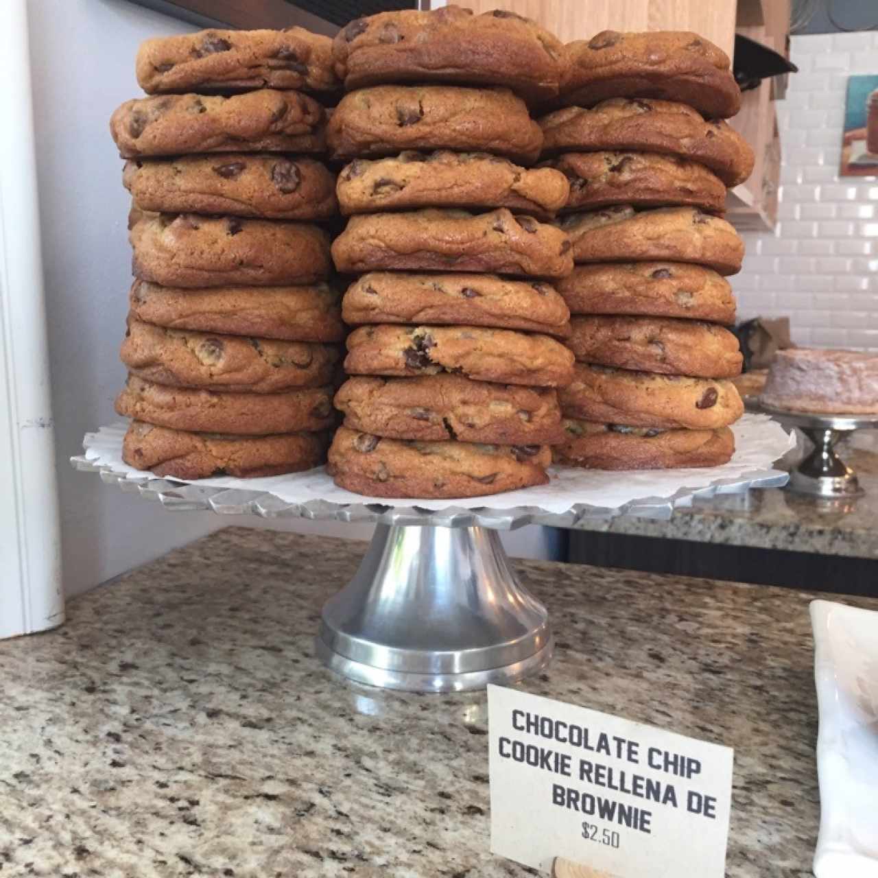 Estas galletas no estan rellenas de brownie