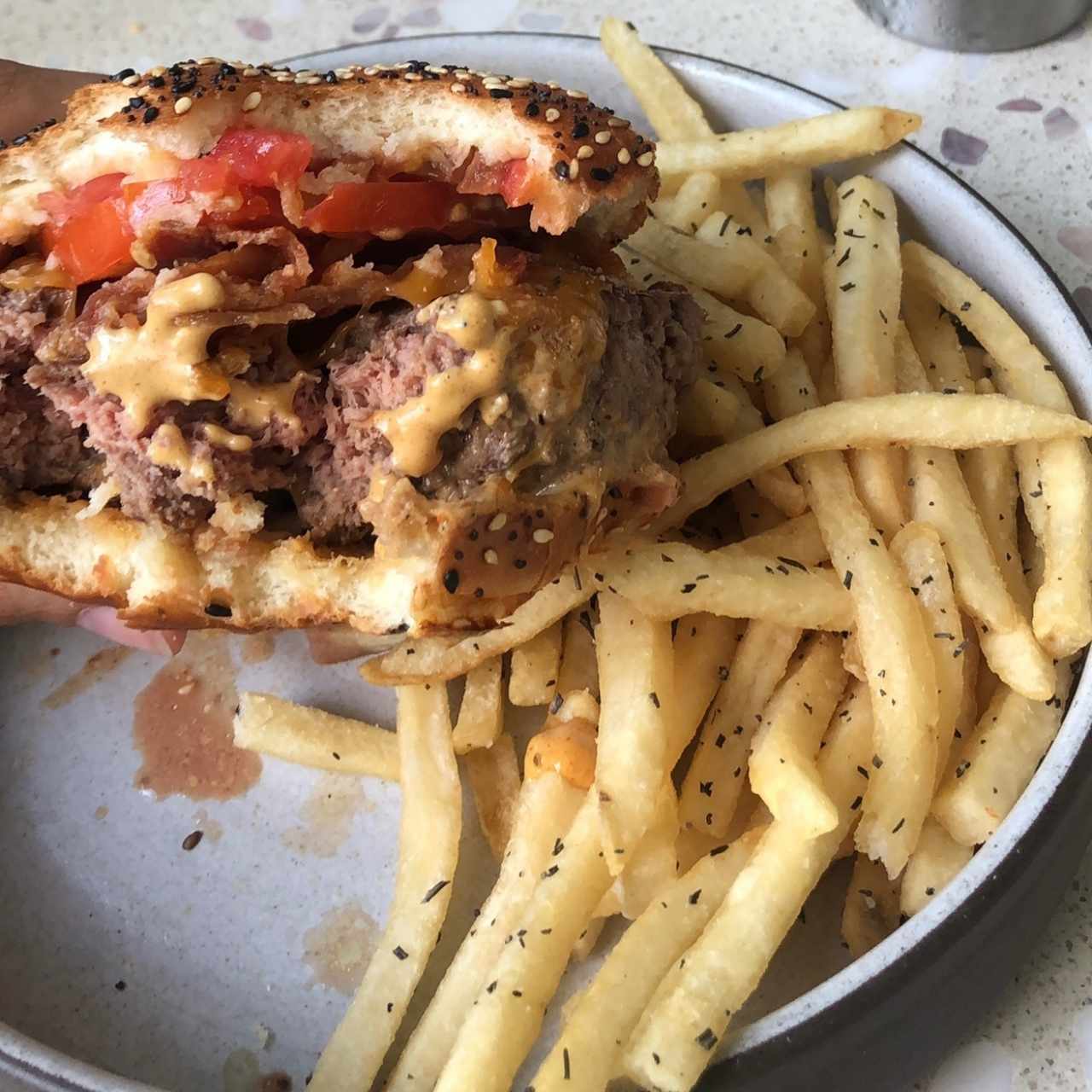homestyle burger