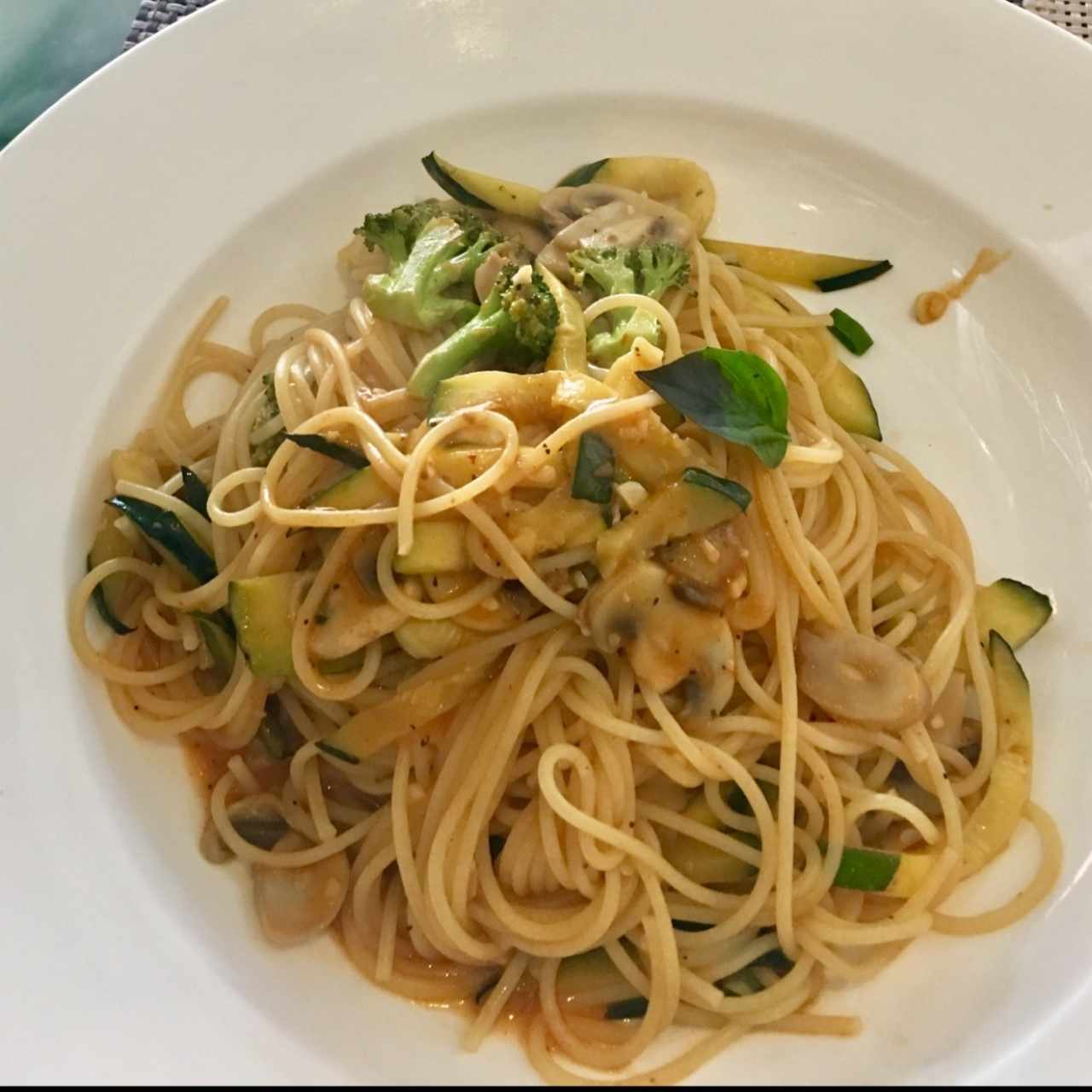 Pasta de vegetales 