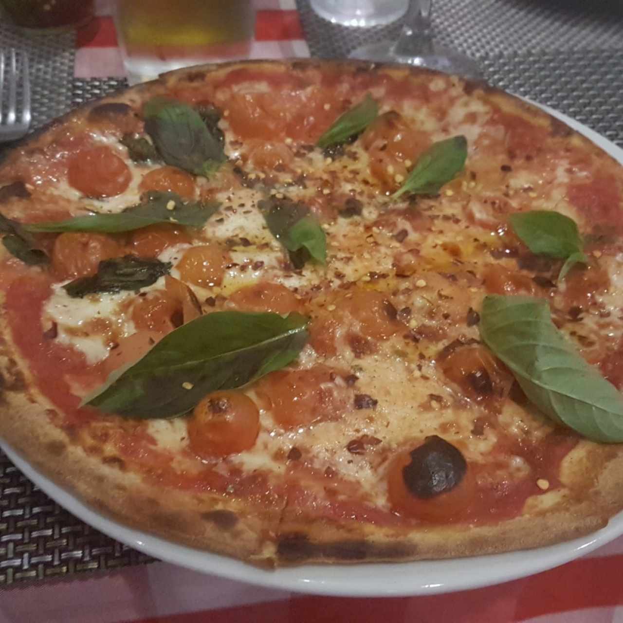 Special instruction Capresa Pizzas.