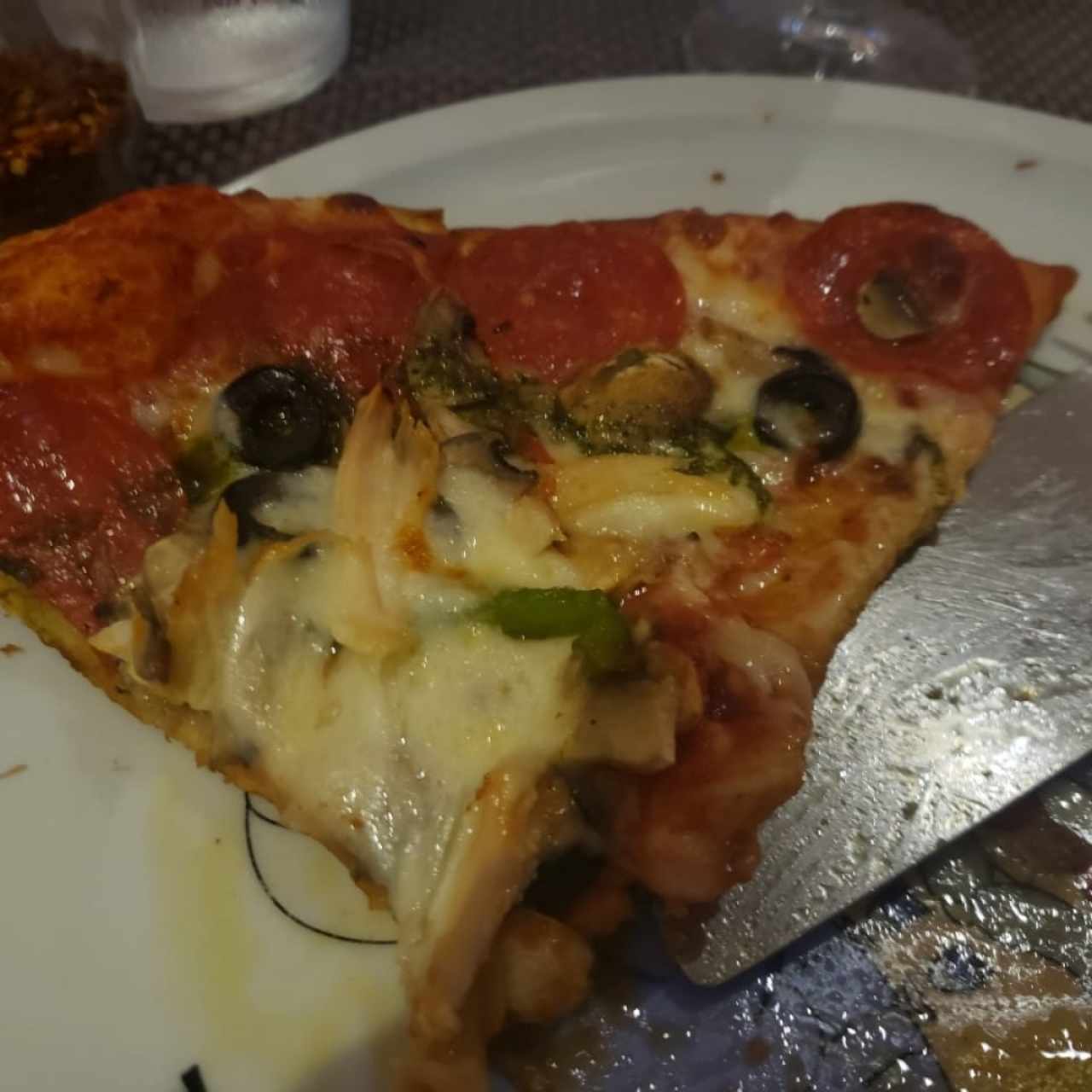 pizza de combinación 