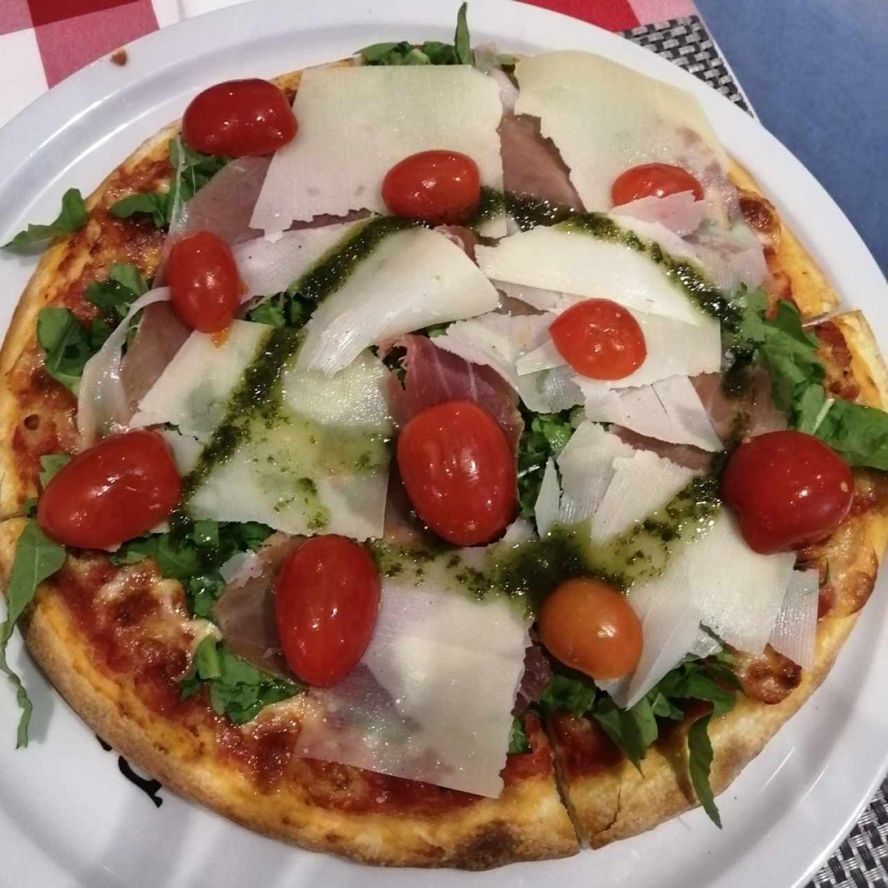 Pizza rucola, personal