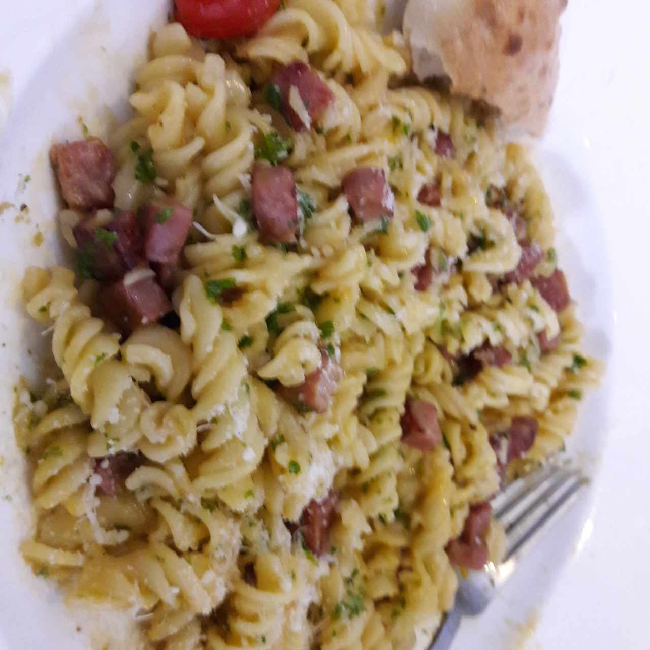 pasta carbonara