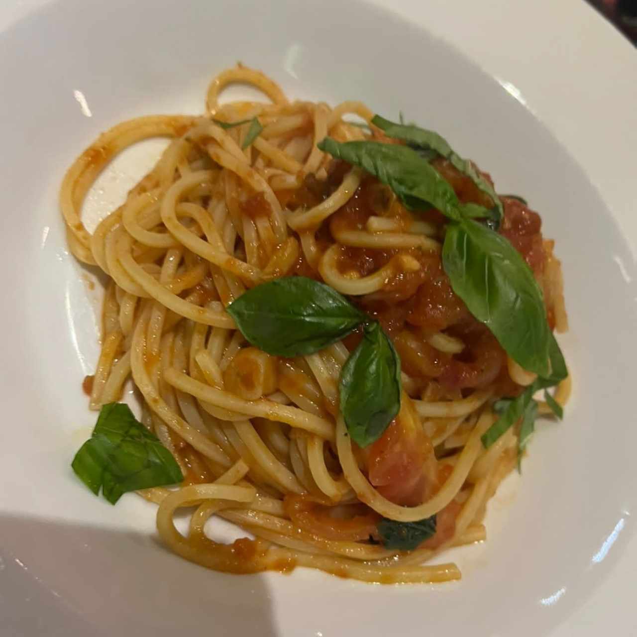 Spaguetti margarita