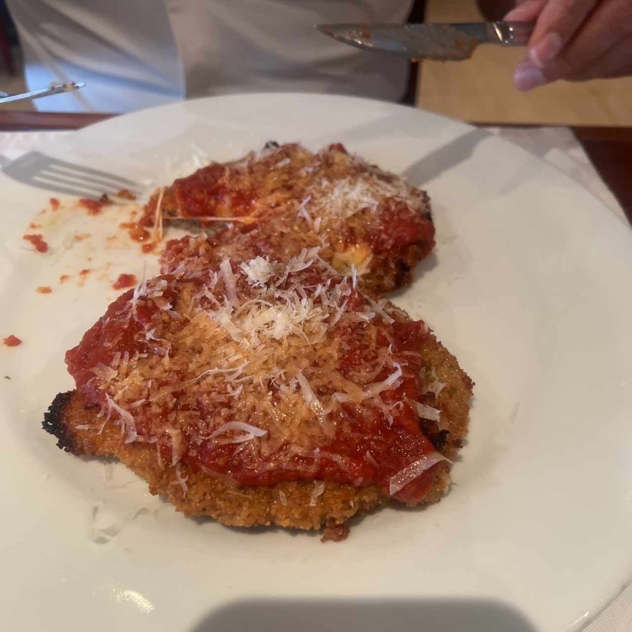 Medallones de Filete alla Parmigiana