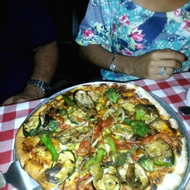 Pizza  vegetariana 