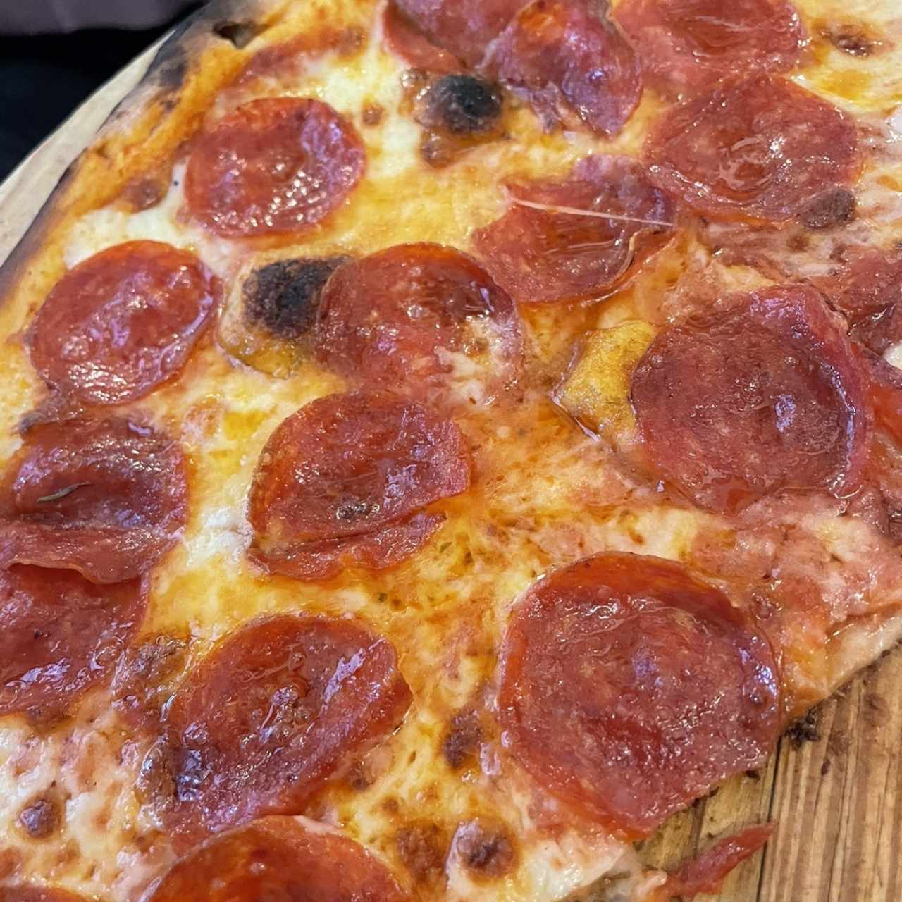 Pizza con pimentón, tamaño individual