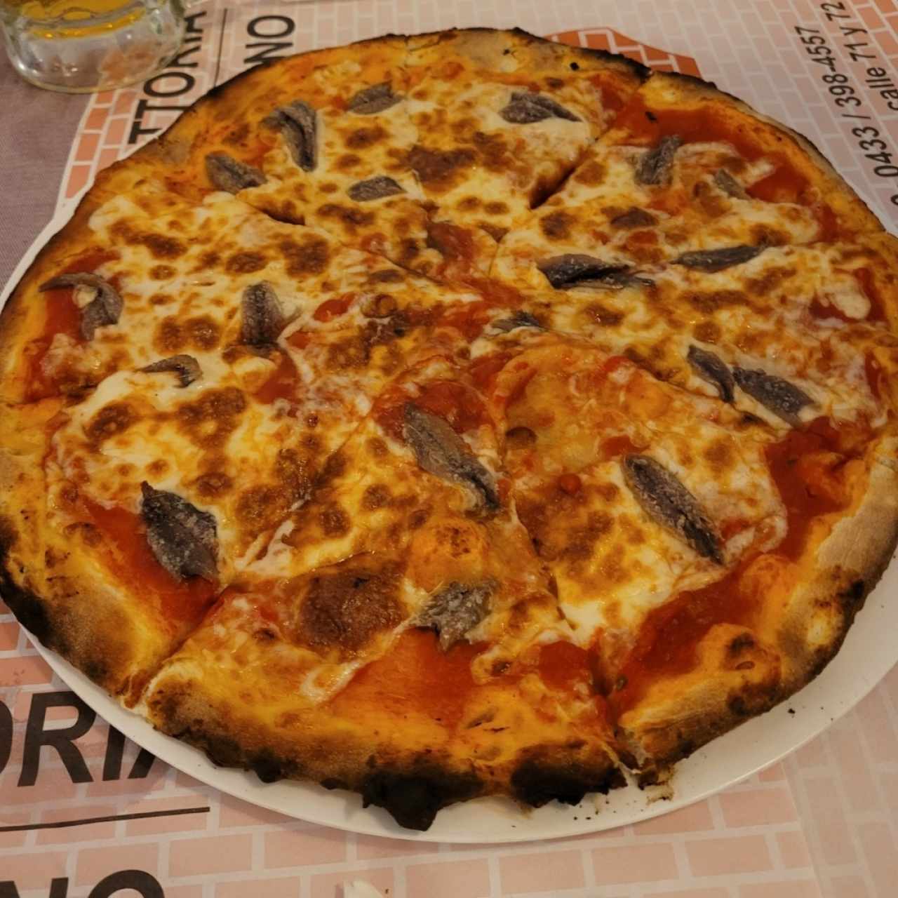 Pizza napoli, tamaño individual