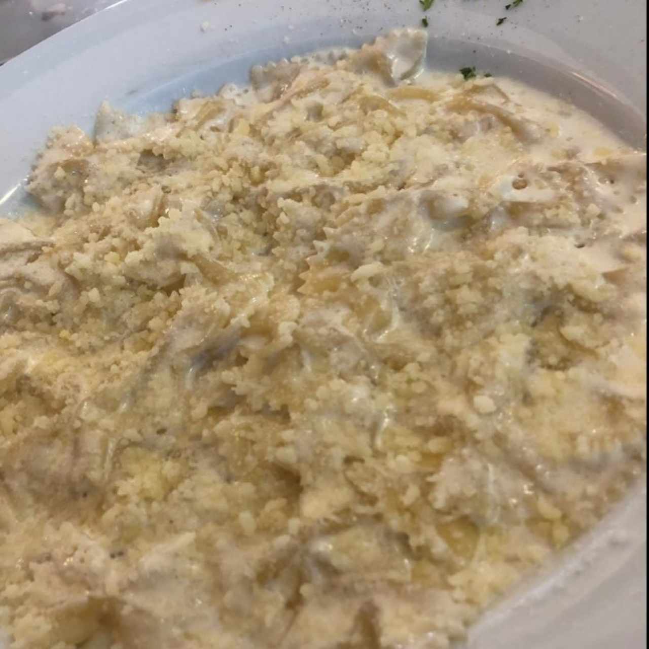 pasta a la crema