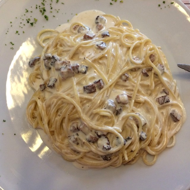 Pasta carbonara